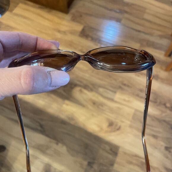 Vintage Neostyle Beauty Brown Purple Plastic Sunglasses Germany FRAMES ONLY - Picture 13 of 13